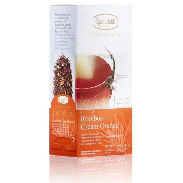 Joy of Tea® Rooibos Cream Orange von Ronnefeldt