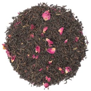 Rosentee mit Blüten von Ronnefeldt