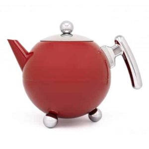 Teekanne Duet® Bella Ronde 1,2L, Beschläge chromfarben