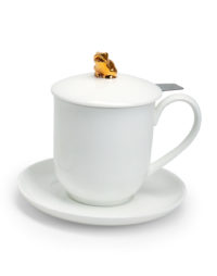 Kräuterteetasse Vikas Golden Frog 4tlg. - 0,35l