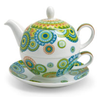 Tea-for-One Porzellankanne 