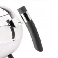 Teekanne Duet® Design Meteor 1,2L, schwarze Beschläge