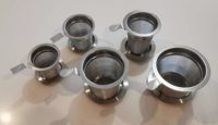Edelstahlfilter mit Abtropftablett - Größe II – Bild 3