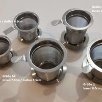 Edelstahlfilter Größe S