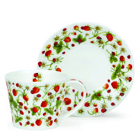 Dovedale Strawberry - Islay Cups & Saucers 0,35l
