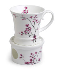 Becher mit Fuß Cherry Blossom, 0,3 l, Lieferung ohne Stövchen