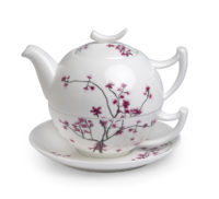 Tea-for-one Cherry Blossom, 0,5l / 0,25l, Bone China