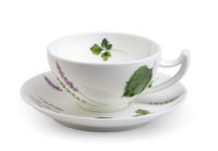 Tasse und Untertasse Prima Vera, 0,18 l, Bone China