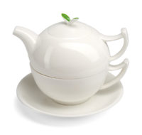 Tea-For-One Tea Time, 0,5 / 0,25 l, Bone China