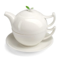 Tea-For-One Tea Time, 0,5 / 0,25 l, Bone China