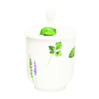 Teebox mit Aromaschutzdeckel Prima Vera, 100 g, Bone China