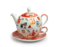 Tea-for-one Kira, 0,5 / 0,25 l, Bone China