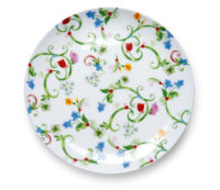 Teller Fleurette, Bone China - Ø 19cm