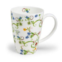 Mega Becher „Fleurette“, 0,5 l, Bone China