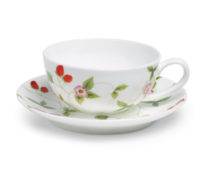Tasse und Untertasse Mirella, 0,18 l, Bone China