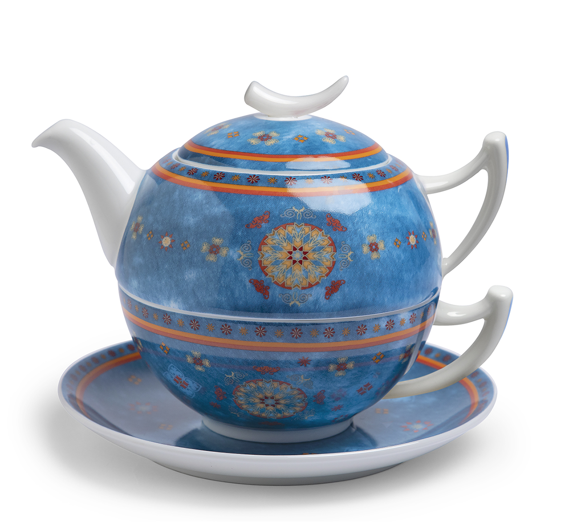 Tea-for-one Agadir, 0,5 l / 0,25 l, Bone China - Tee Tea Thé Tea-for-one Agadir, 0,5 l / 0,25 l, Bone China - Tee Tea Thé