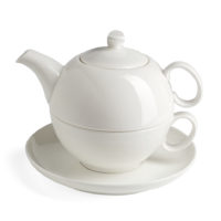 Tea-for-one „Holly“, 0,5 l / 0,25 l, Bone China
