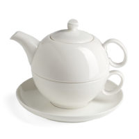 Tea-for-one Holly, 0,5 l / 0,25 l, Bone China