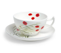 Tasse und Untertasse Caprice, 0,18 l, Bone China