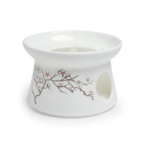 Stövchen „white cherry“, Bone China