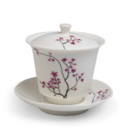 TeaLogic Gaiwan Cherry Blossom Porzellan 120 ml