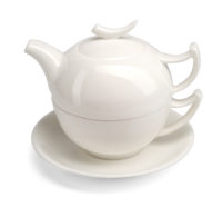 Tea-for-one Epsilon, 0,5 l / 0,25 l, Bone China
