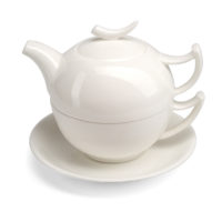 Tea-for-one „Epsilon“, 0,5 l / 0,25 l, Bone China
