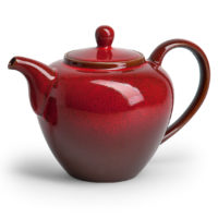 Teekanne Johanna, 1,2 l, rot, Bone China