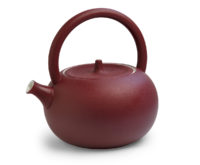 Teekanne Kanda, 1,2 l, rot, Porzellan