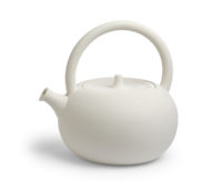 Teekanne Minda, 1,2 l, weiß, Porzellan