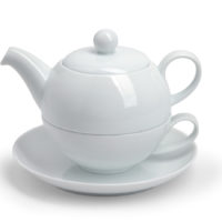 Tea-for-one „Kelly“, 0,3 l / 0,6 l, Porzellan, Fine Bone China