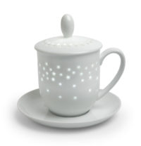 Kräuterteetasse Starlight mit Filter, 0,35 l, 4tlg