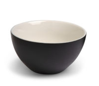 Tee Cup Yono, schwarz und blau, Porzellan, 100 ml