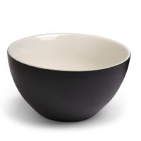 Tee Cup „Yono“, schwarz und blau, Porzellan, 100 ml