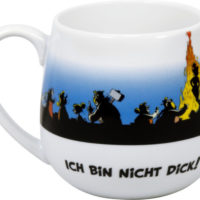 Kuschelbecher Asterix - Ich bin nicht dick!