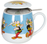 Becher mit Sieb und Deckel Asterix - Zaubertrank