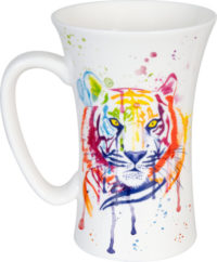 Watercoloured Animals - Tiger Megamug – Bild 2
