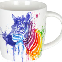 Watercoloured Animals - Zebra