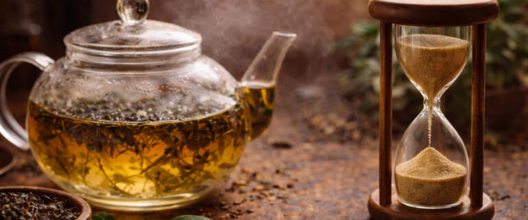 Ziehzeiten-Tee-mit-Sanduhr